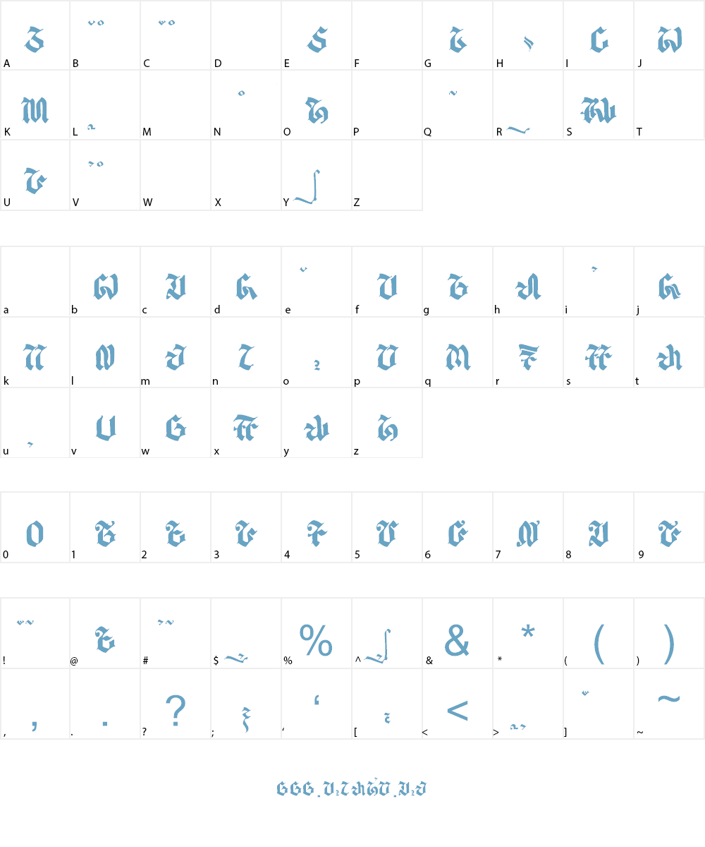 balaka - aksara sunda Font Character